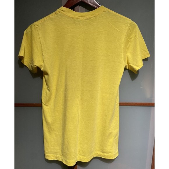 Myers Rum Vintage Ched by Anvil Yellow Single Stitch T-Shirt Shirt Tee Size Med - Picture 2 of 8